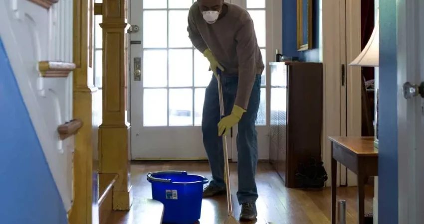 PARQUET CLEANING AND POLISHING